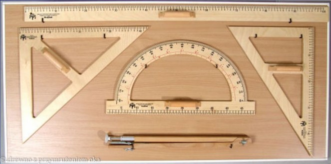 przybory kreślarskie