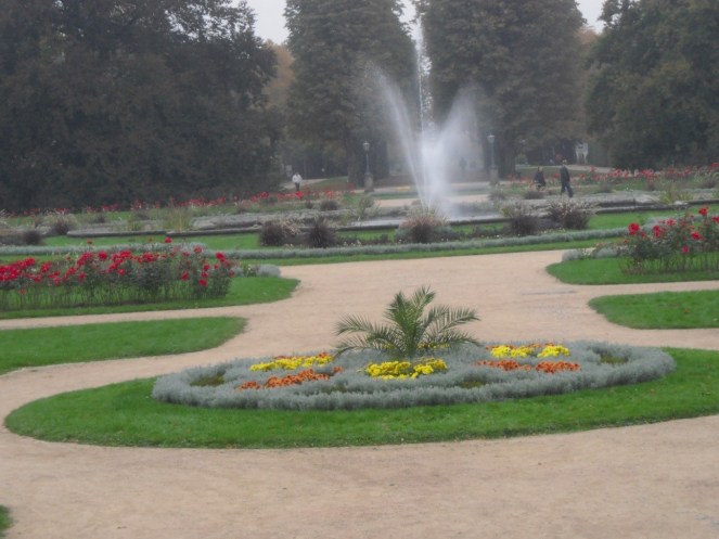 ogród w stylu francuskim